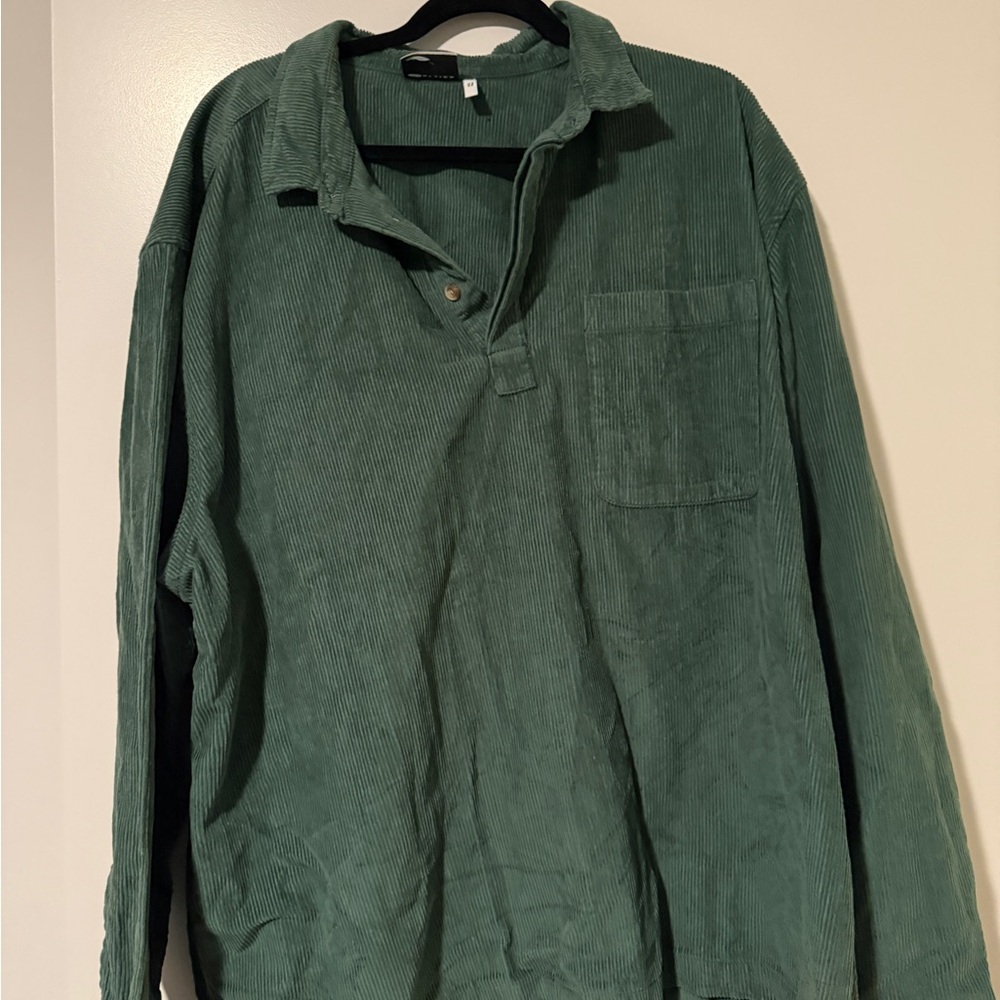 ASOS Green Casual Button Down Shirt